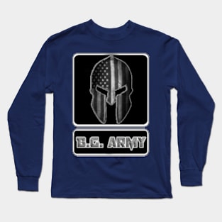 Big Guy Army Long Sleeve T-Shirt